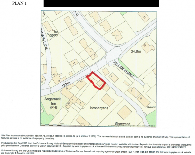 PLAN 1 - Location Plan PLAN 1 - Location Plan