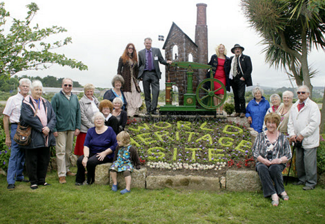 Hayle in Bloom Beam Engine installation